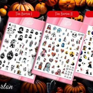 STICKERS EDICION HALLOWEEN TIM BURTON- BOOM BEAUTY