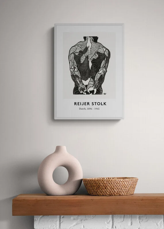 REIJER STOLK - MANS BACK studiomalek