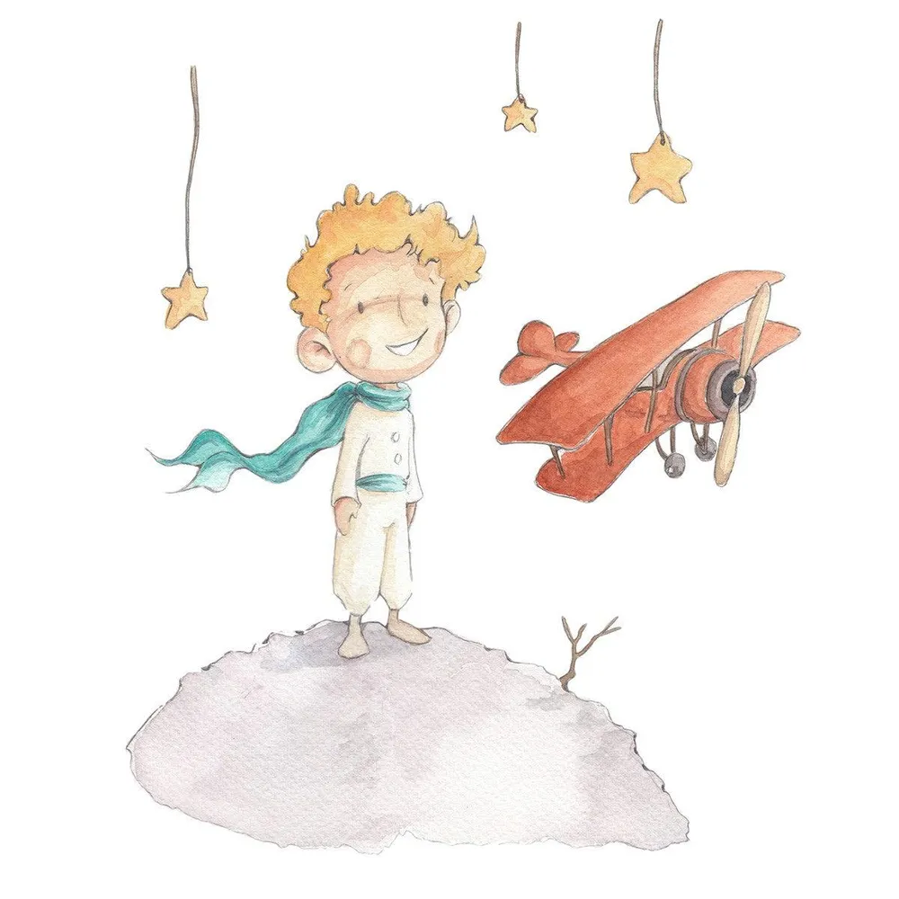 Vinilo Infantil El Principito Sueños Cigüeñ Sueños de Cigüeña Vinilos