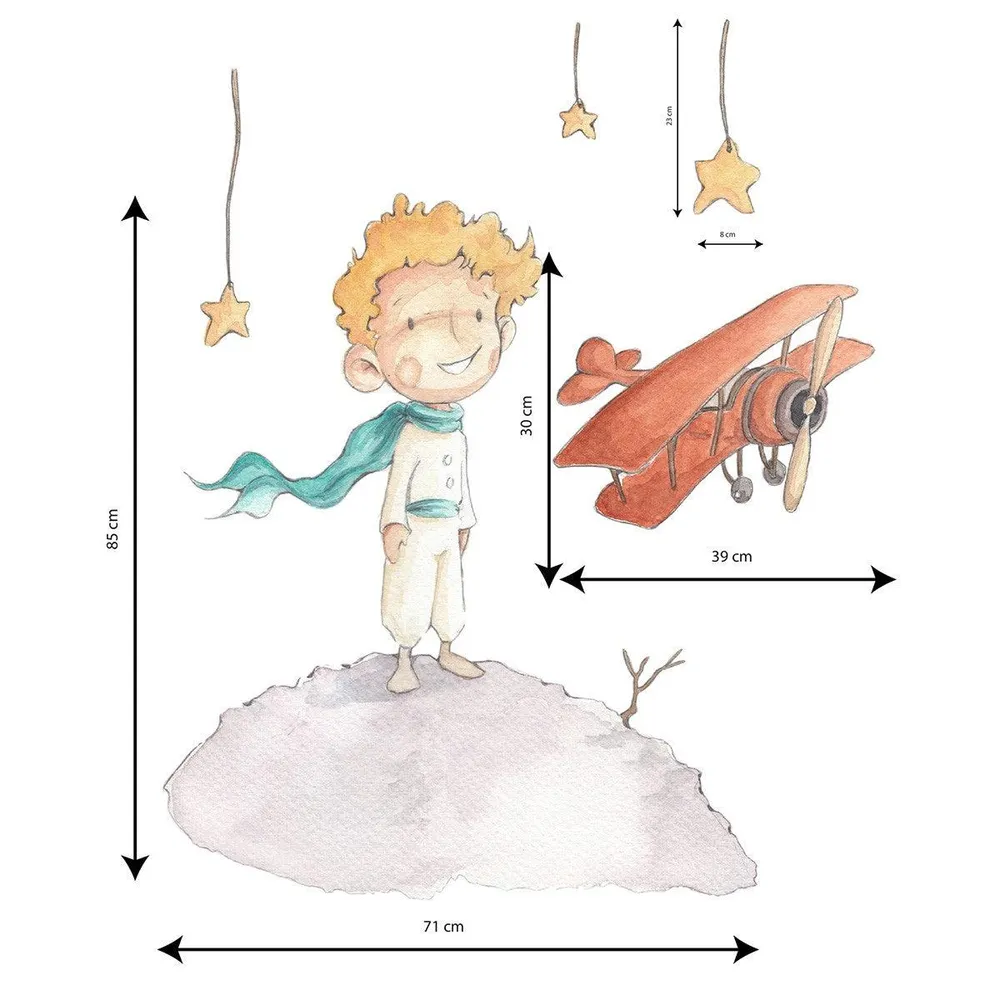 Vinilo Infantil El Principito Sueños Cigüeñ Sueños de Cigüeña Vinilos