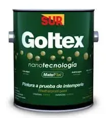 Pintura mate Goltex 1000 cubeta Sur 0100000005 (blanco)