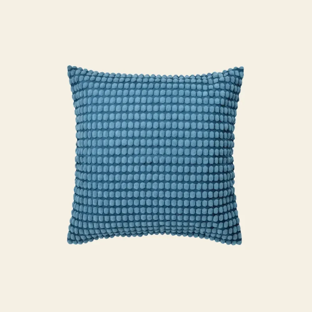 SVARTPOPPEL COJIN AZUL 66X66CM