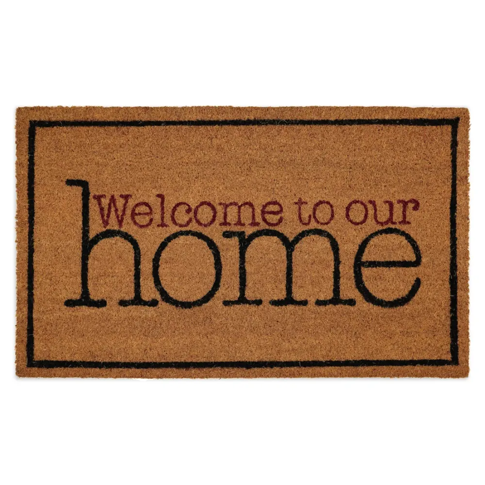 Tapete de Entrada Aristo Mat Welcome To Our Home T. DE ENTRADA PREMIUM