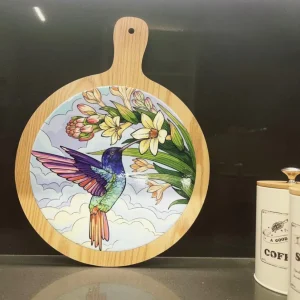 Tabla picaflor azul