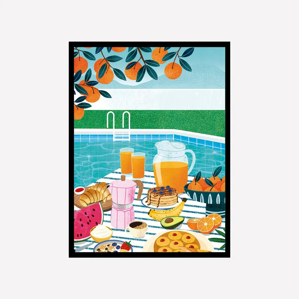 Tania Garcia - Breakfast Pool