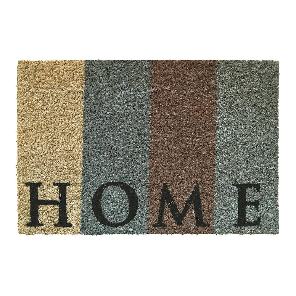 FELPUDO DE FIBRA DE COCO PINTADO DISEÑO HOME, 60 x 40 cm TARRES
