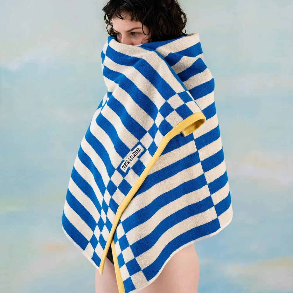 Toalla Brisa Azul - Tarta Gelatina