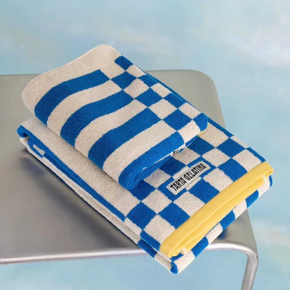 Toalla Brisa Azul - Tarta Gelatina