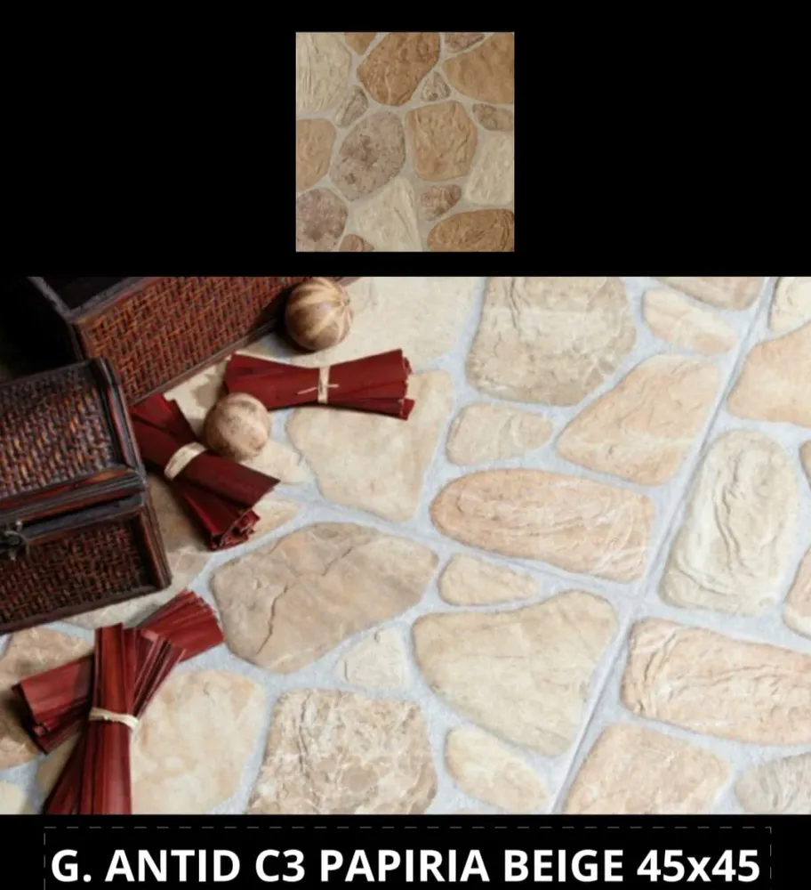 Baldosa G.Antid. C3 Papiria Beige 45x45 TBP