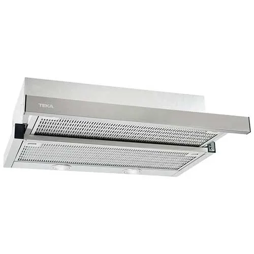 Campana 60cm Extraible Teka 113070006 CNL6400.2 385m3h Iluminación LED Inox Clase C