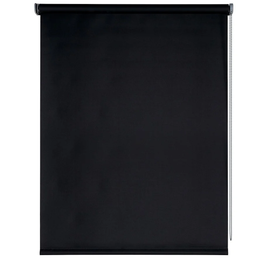 ESTOR OPACO ENROLLABLE — NEGRO 220x180 CM TES
