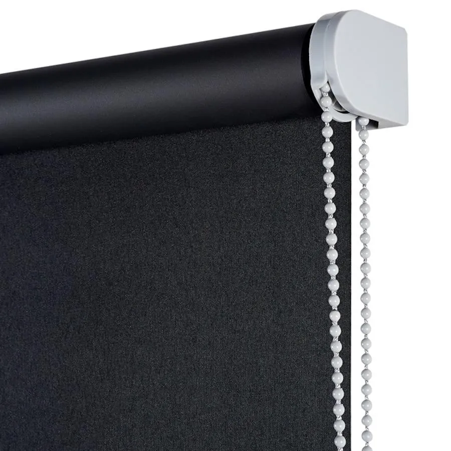 ESTOR OPACO ENROLLABLE — NEGRO 220x180 CM TES