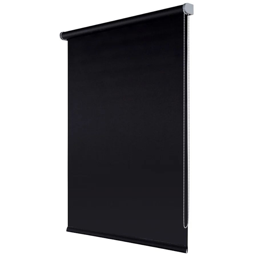 ESTOR OPACO ENROLLABLE — NEGRO 220x180 CM TES