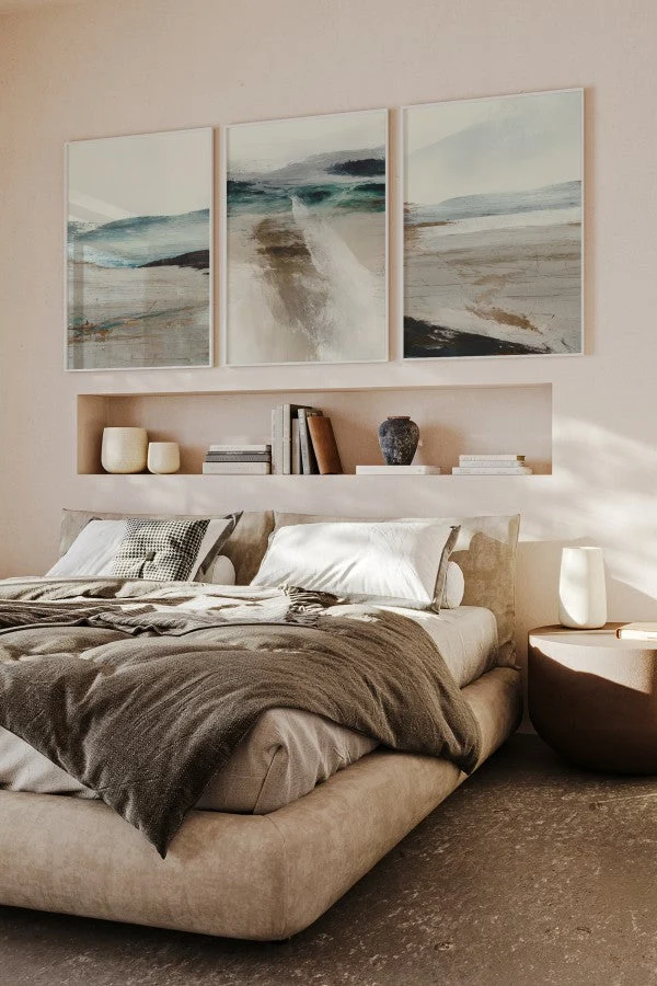 Oceanic Traces Textured Horizons