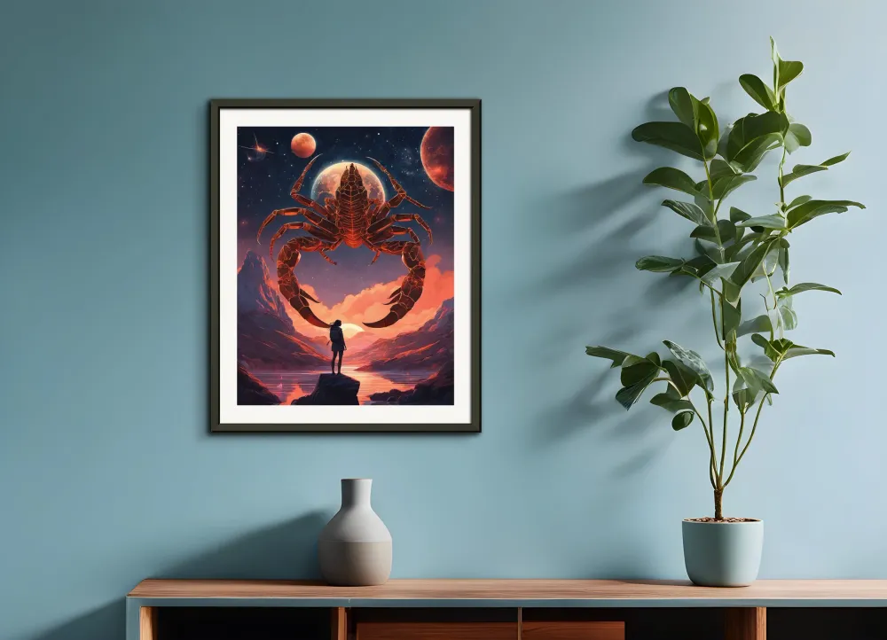 Astrologí, signo de Escorpio - Póster The Object