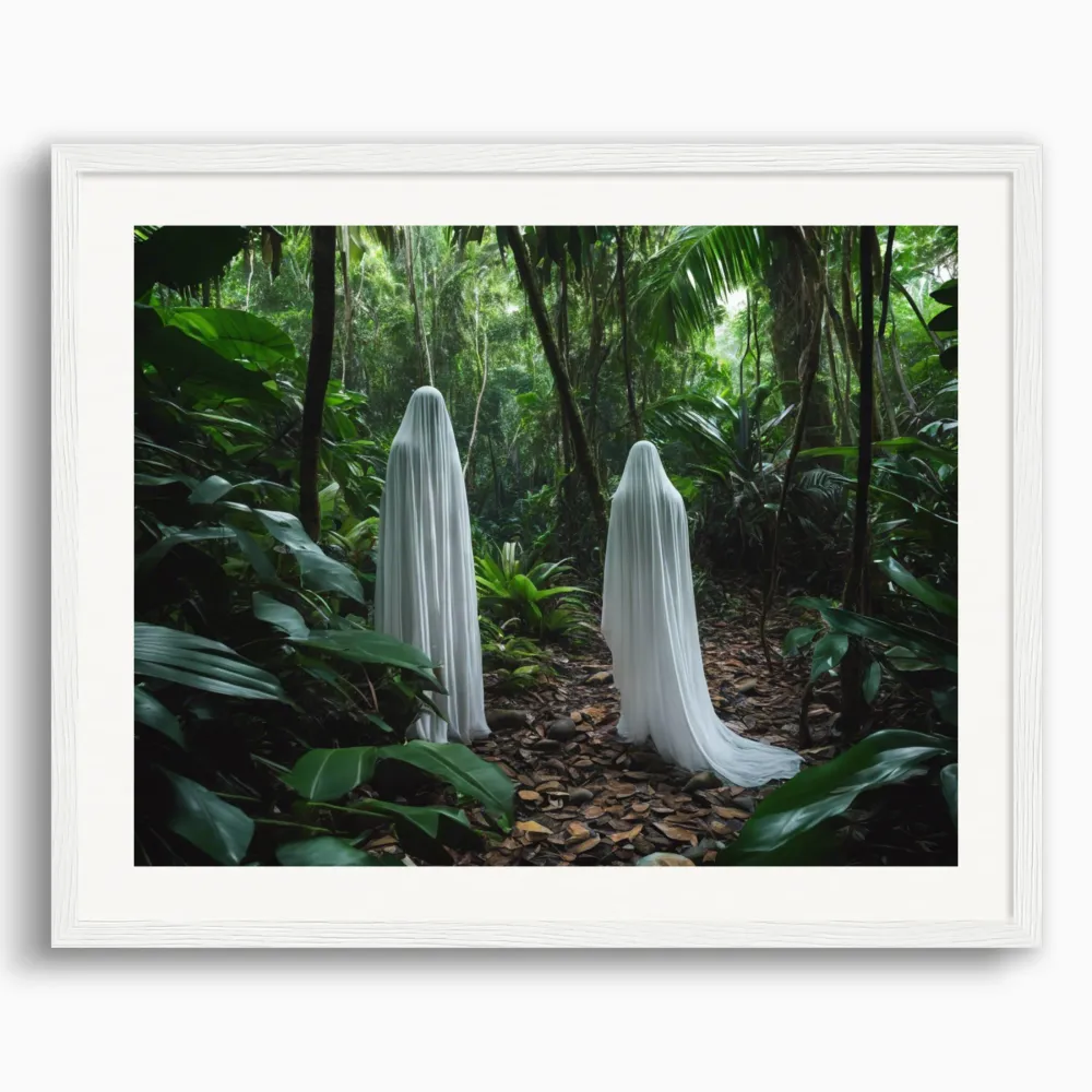 Dos fantasmas en la selva - Póster The Object