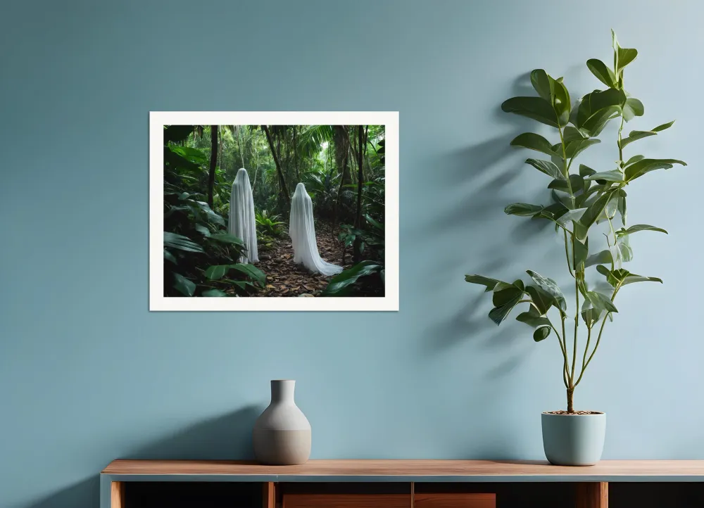 Dos fantasmas en la selva - Póster The Object
