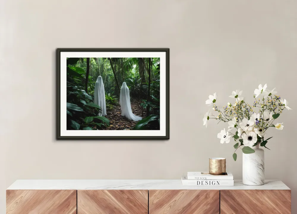 Dos fantasmas en la selva - Póster The Object
