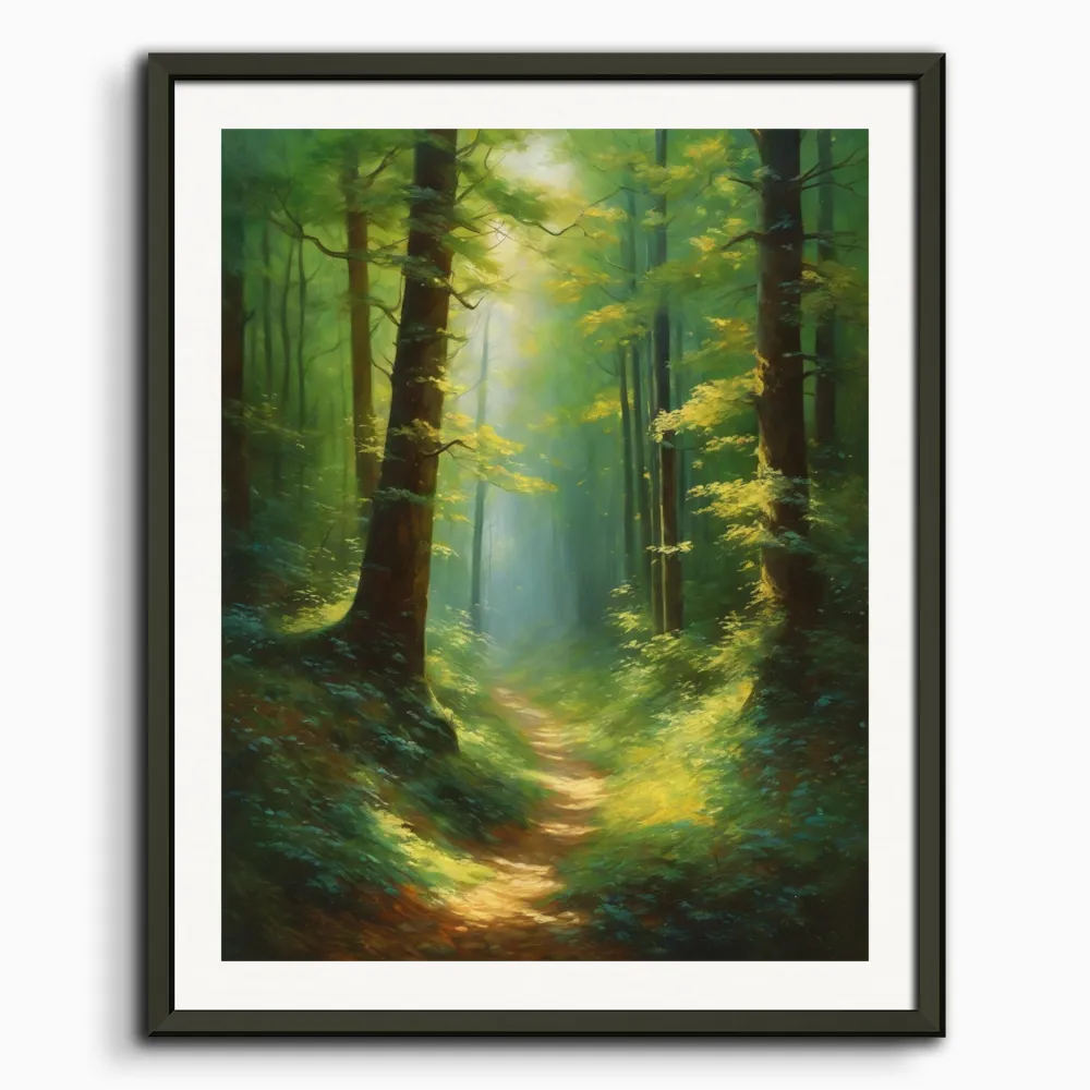Realismo mágico, Bosque - Póster The Object
