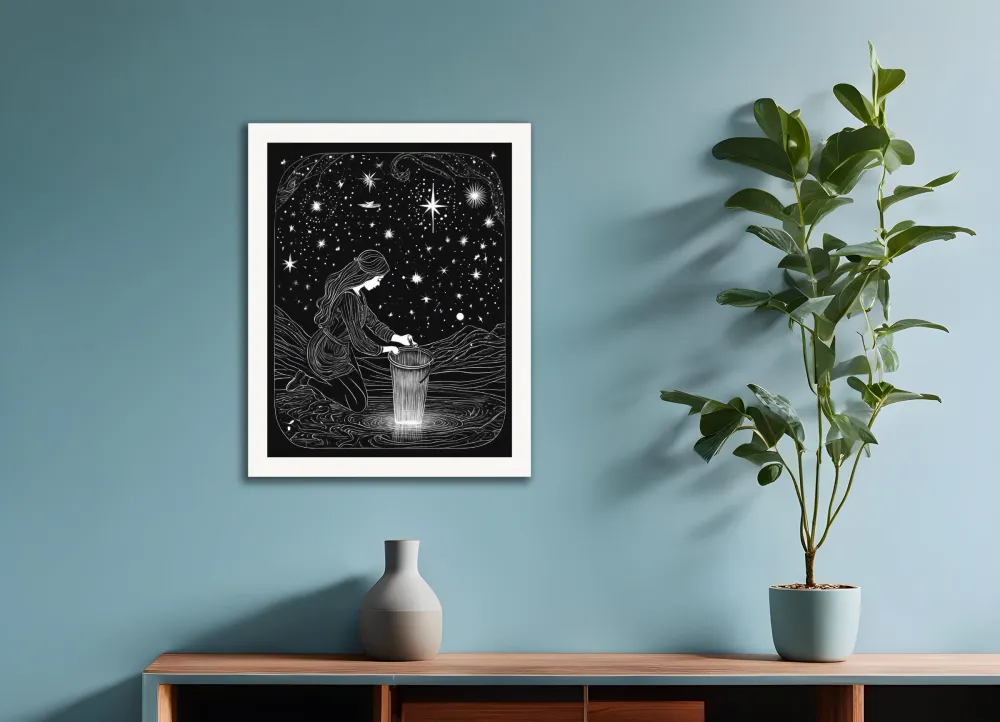 Signo de Acuario, Póster de Astrologí The Object