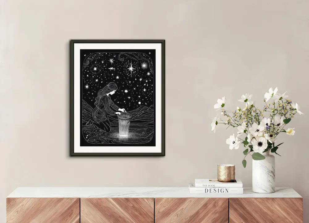 Signo de Acuario, Póster de Astrologí The Object
