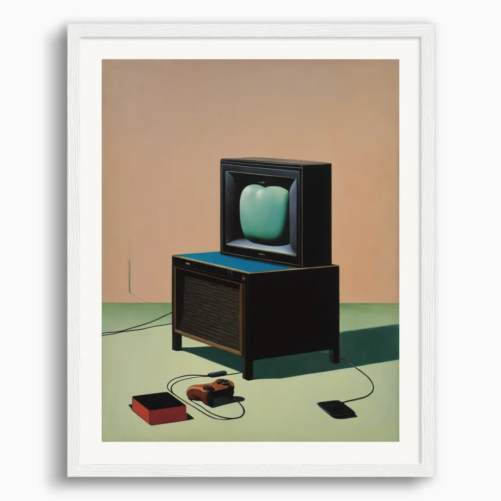 Surrealismo belga, consola de videojuegos Apple - Pósters The Object