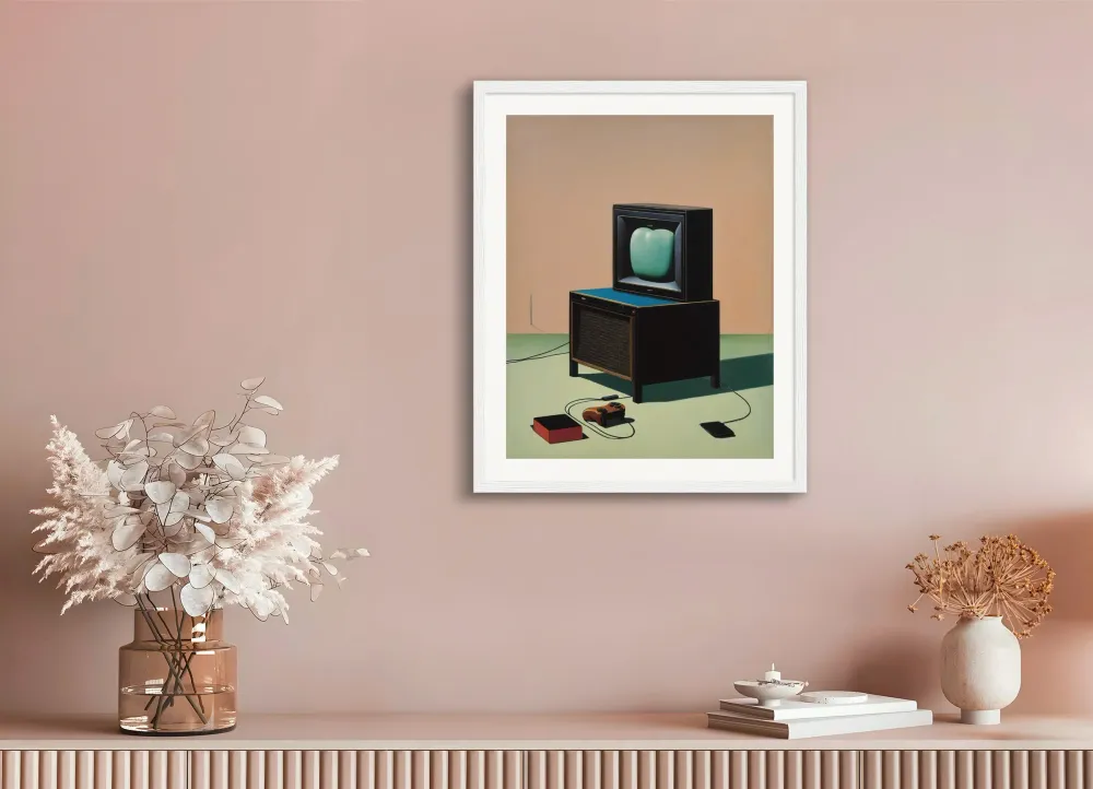 Surrealismo belga, consola de videojuegos Apple - Pósters The Object