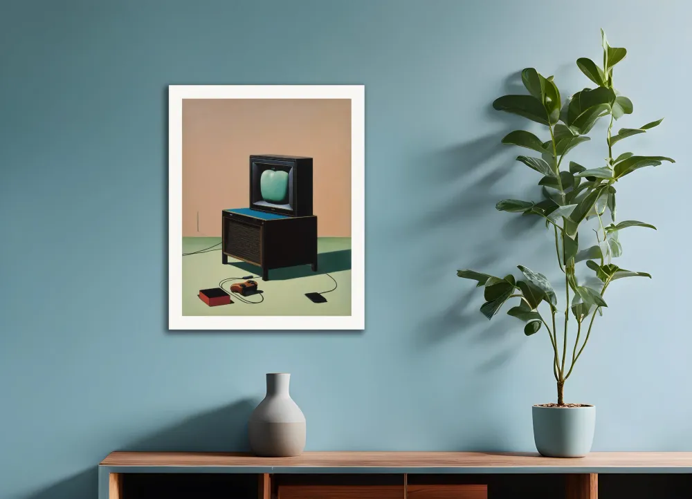 Surrealismo belga, consola de videojuegos Apple - Pósters The Object