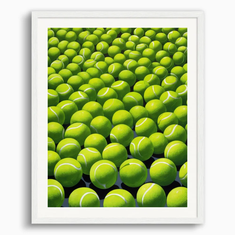 Surrealismo belga, pelotas de tenis - Póster The Object
