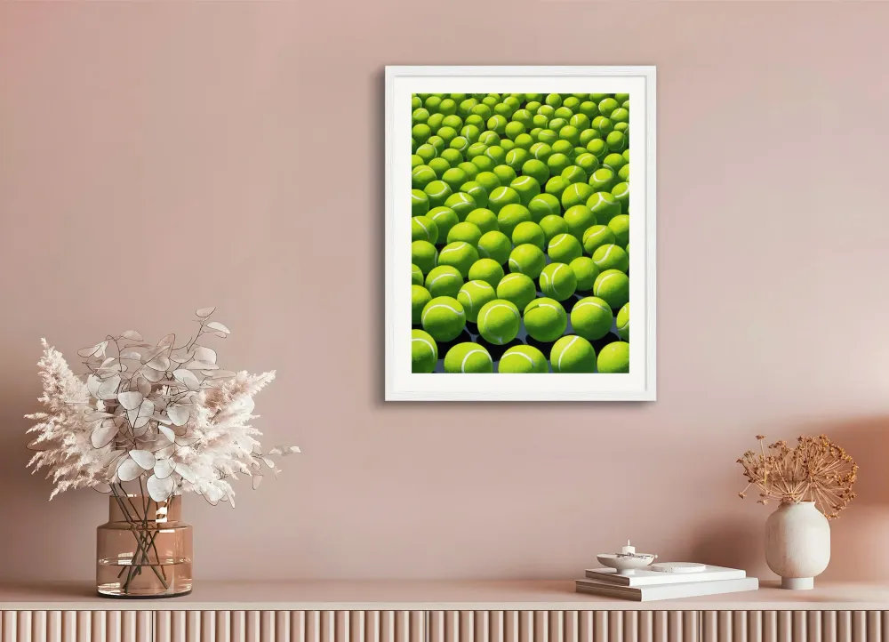 Surrealismo belga, pelotas de tenis - Póster The Object