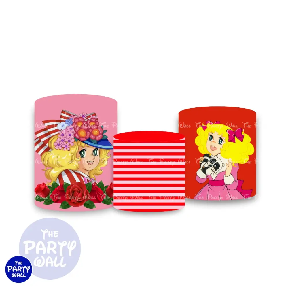 Candy Candy - Fundas para cilindros The Party Wall