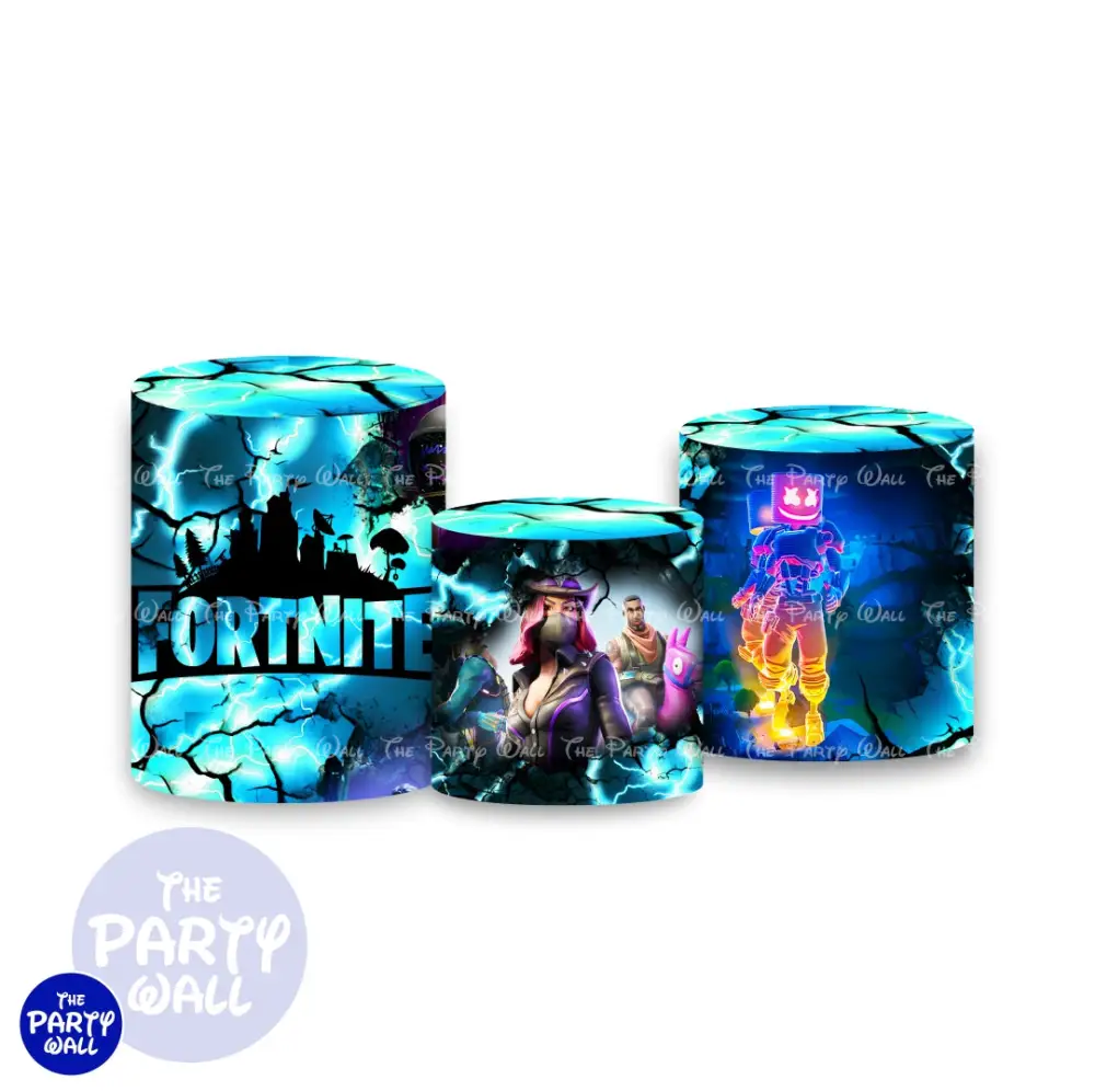Fortnite - Fundas para cilindros The Party Wall
