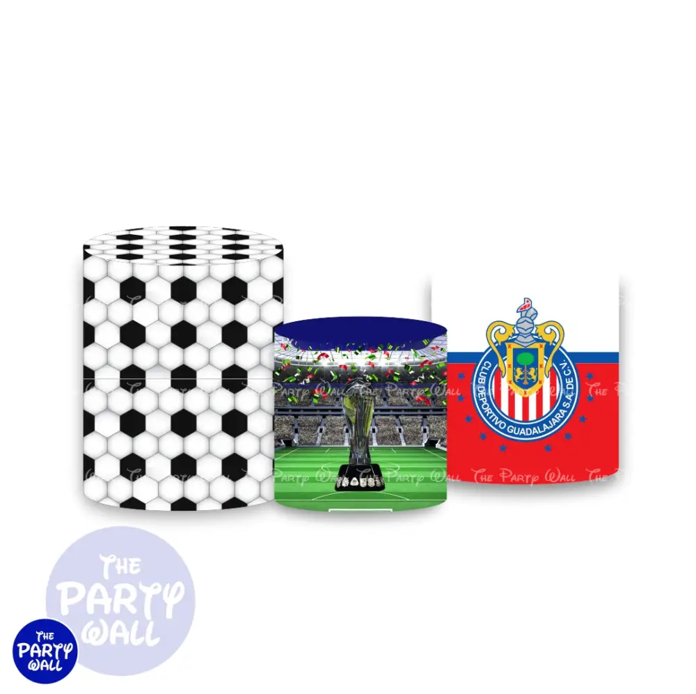 Futbol Soccer Mexicano - Fundas para cilindros The Party Wall