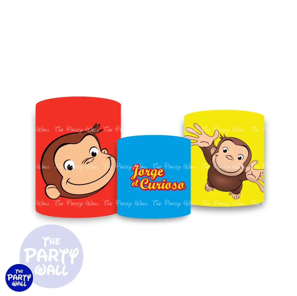 Jorge el Curioso - Fundas para cilindros The Party Wall