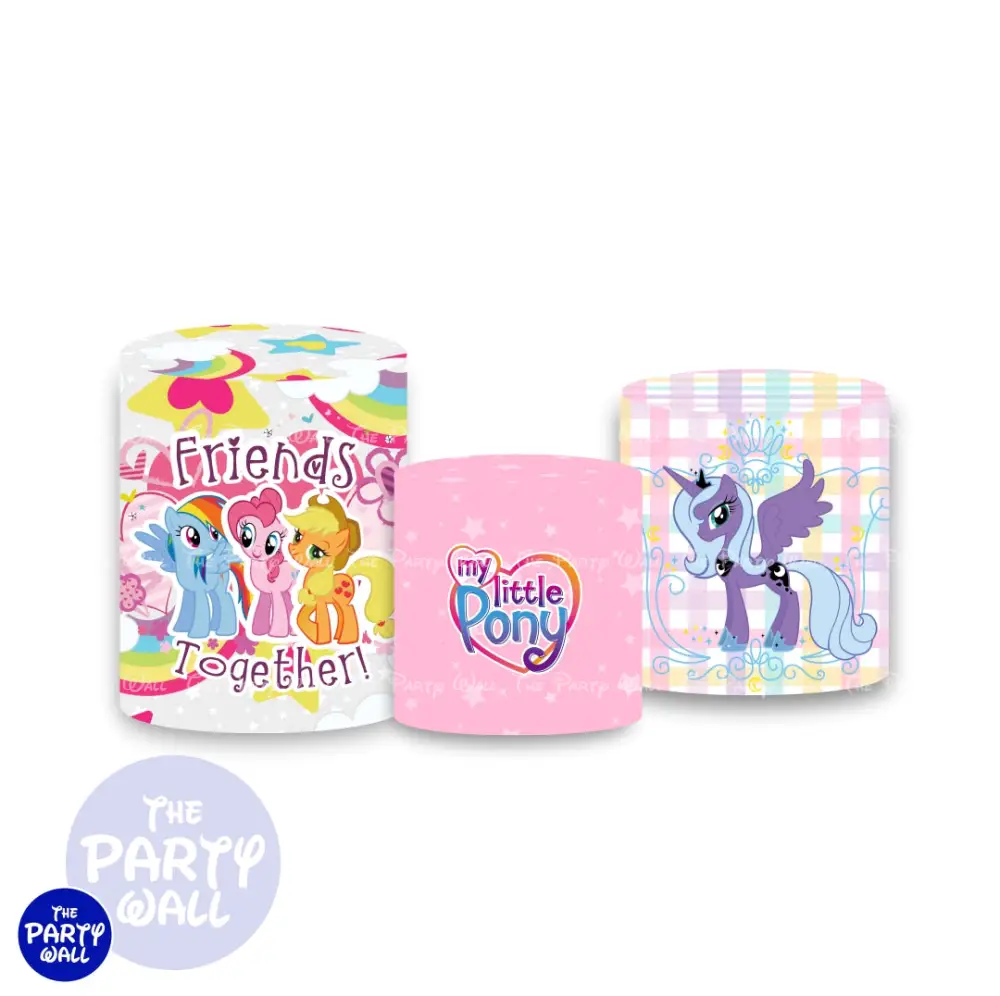 My Little Pony - Fundas para cilindros The Party Wall