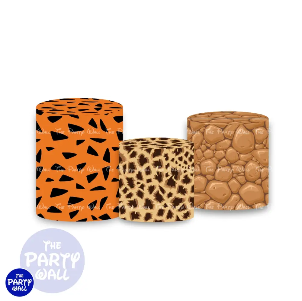 Los Picapiedra - Fundas para cilindros The Party Wall