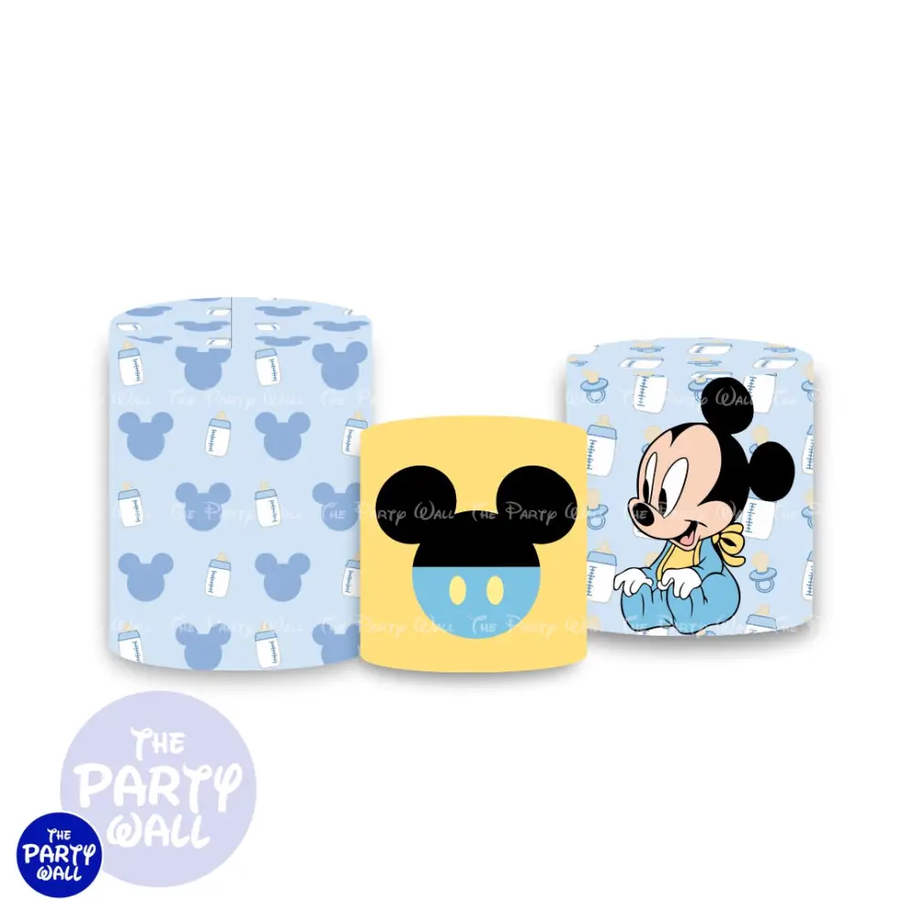 Mickey Mouse Bebé - Fundas para cilindros The Party Wall