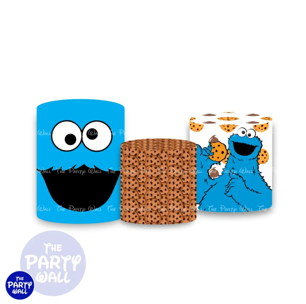 Monstruo Come Galleta - Fundas para cilindros The Party Wall