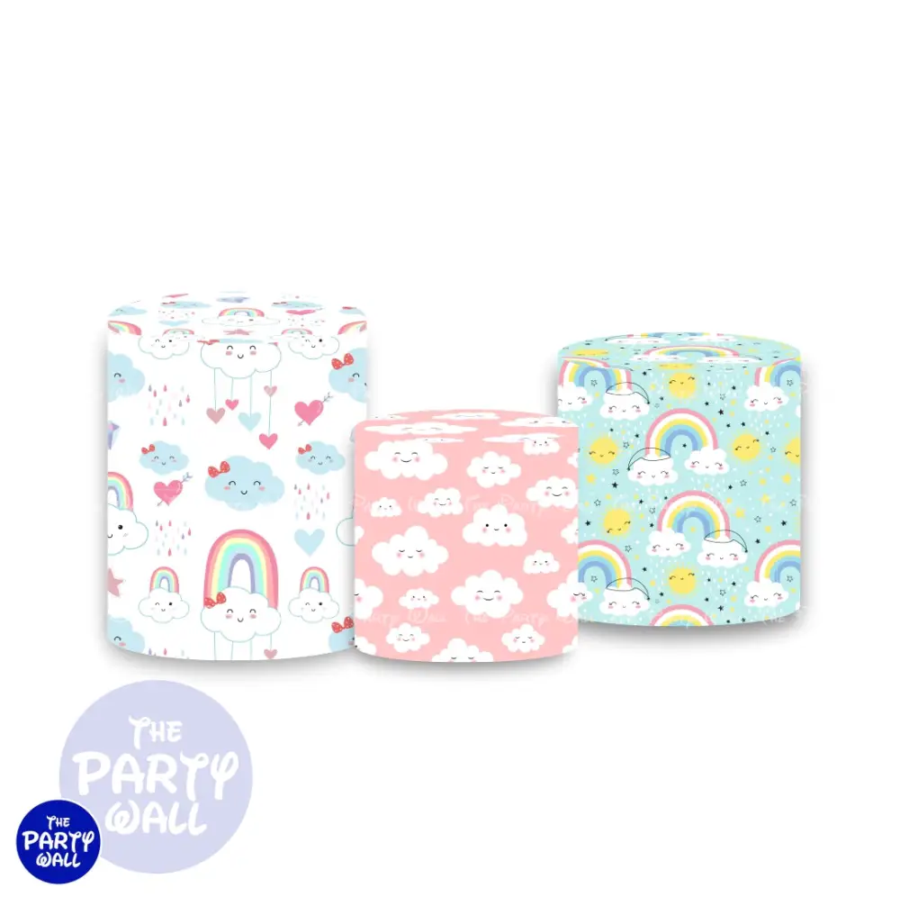 Nubes Lindas - Fundas para cilindros The Party Wall