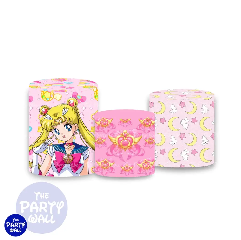 Sailor Moon - Fundas para cilindros The Party Wall