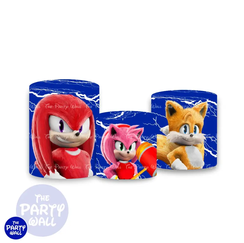 Sonic - Fundas para cilindros The Party Wall