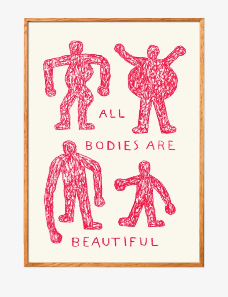 All Bodies are Beautiful the poster club