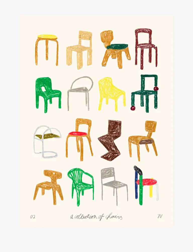 Collection Chairs the poster club