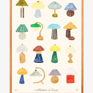 Collection Lamps the poster club