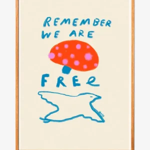 Remember You are Free the poster club
