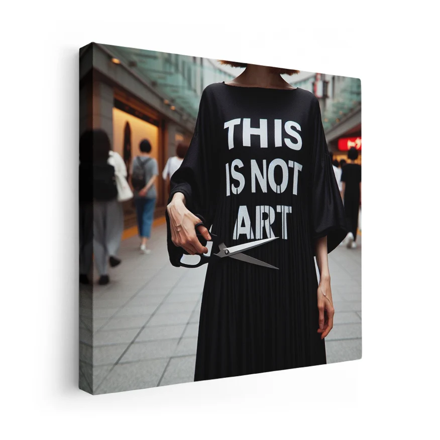 This Is Not Art Confección Poster