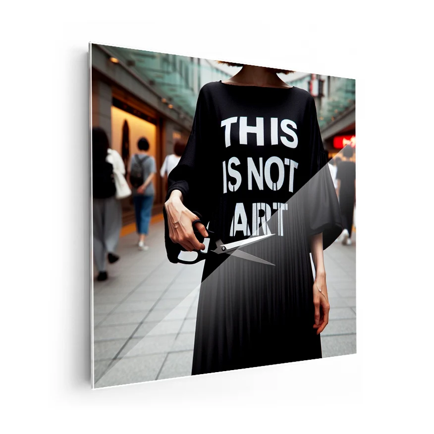 This Is Not Art Confección Poster