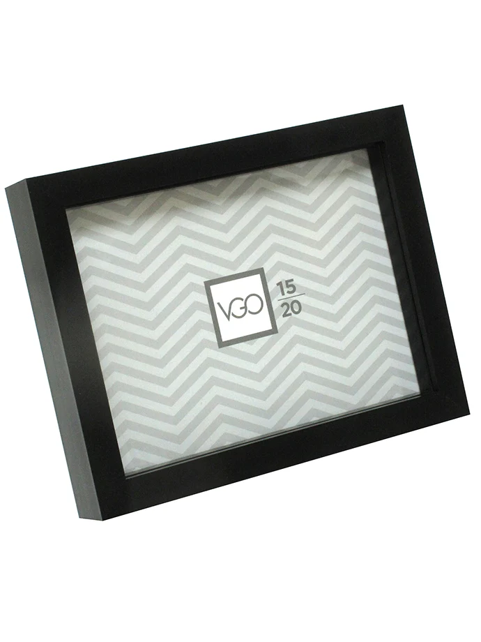 Marco de plástico shadow box (15 mm) Blanco Tienda VGO