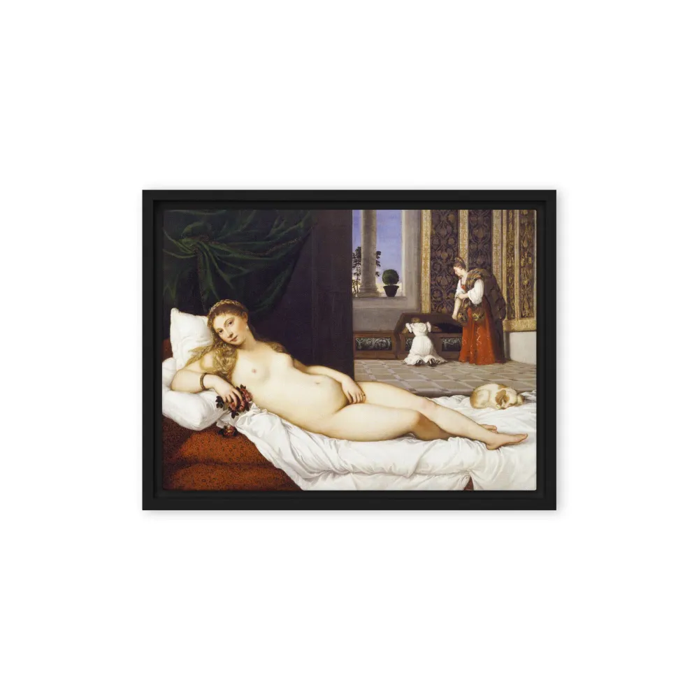 Lienzo - Tiziano, Venus de Urbino