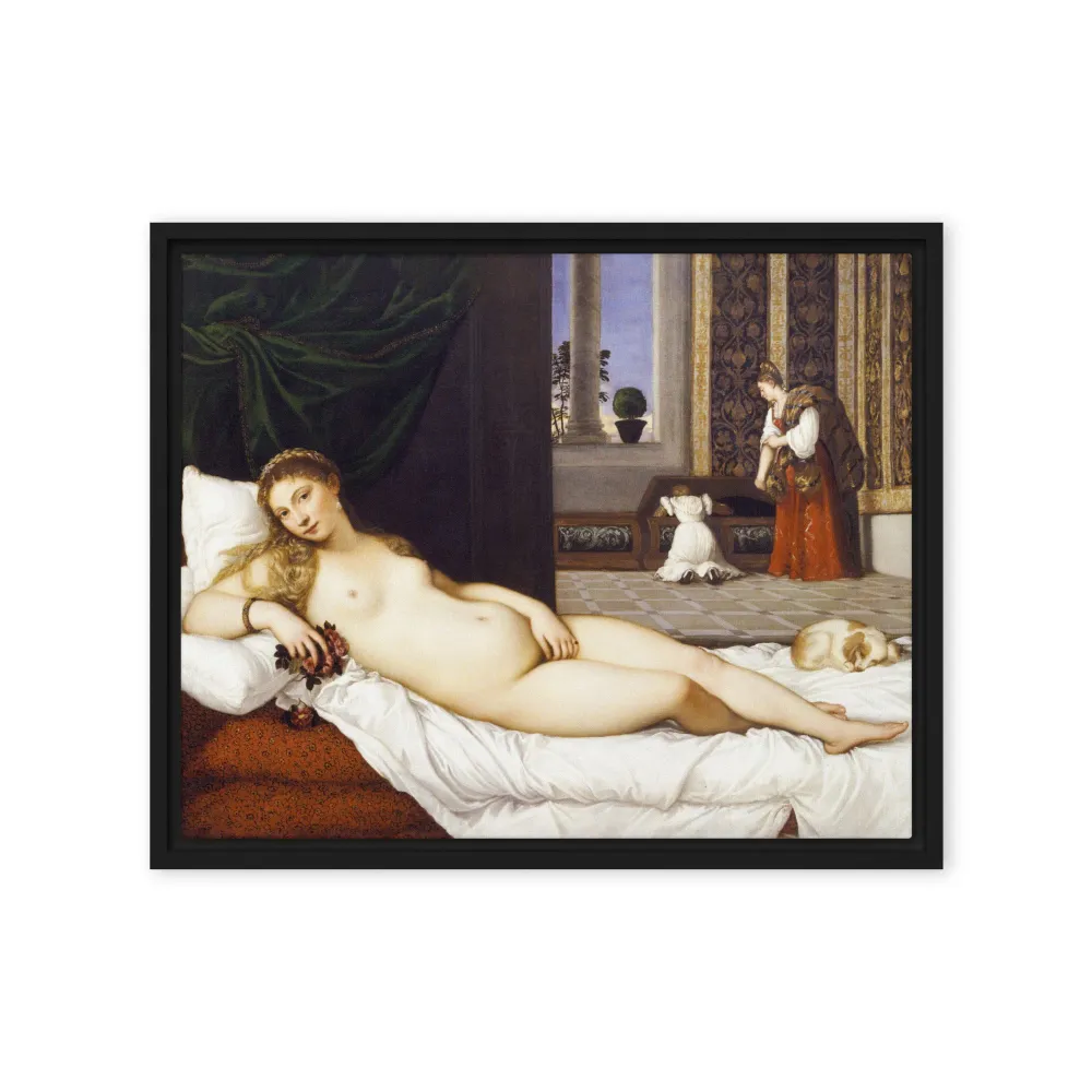 Lienzo - Tiziano, Venus de Urbino